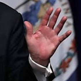 Trump's left hand, enhanced with DOPE.